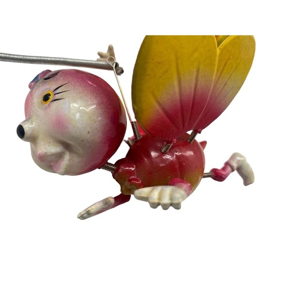 Bouncy Bees Hanging Bugs with Bouncy Springs Indoor Outdoor Decor - Picture 9 of 11